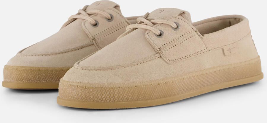 Tamaris dames leren mocassin 1-23615-46-375 instapschoen dames beige