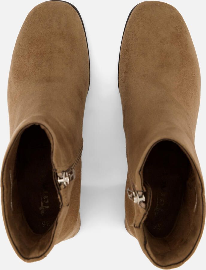 Tamaris dames textiel enkellaars 1-25314-45 400 laars M2531445 beige - Foto 4