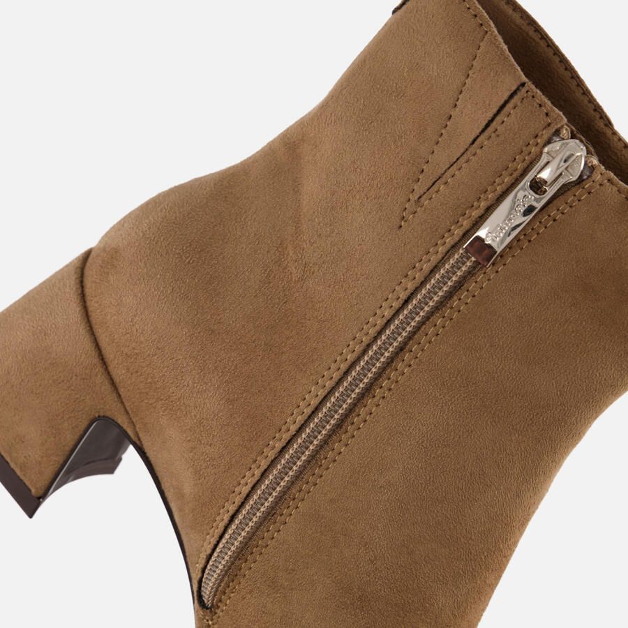 Tamaris dames textiel enkellaars 1-25314-45 400 laars M2531445 beige - Foto 2