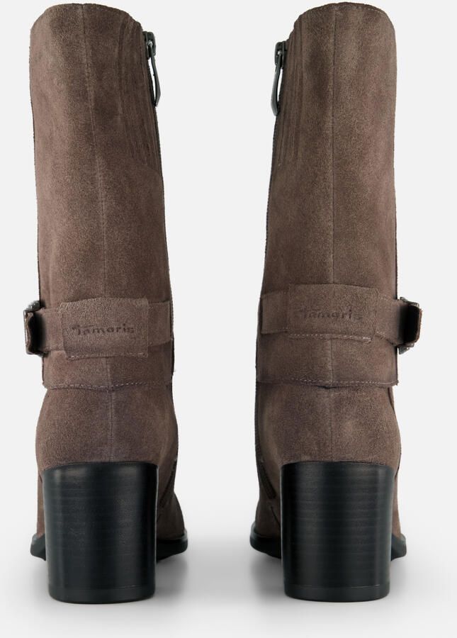 Tamaris Enkellaarsjes Hak Enkellaarsjes Hak Taupe - Foto 6