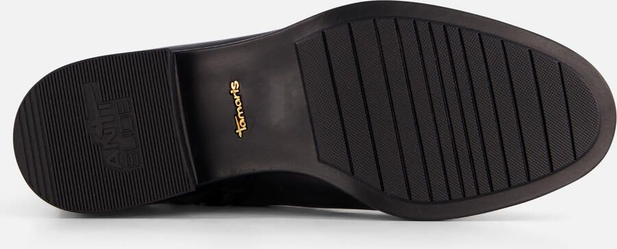Tamaris Laarsjes blokhak business schoen ankleboots met t-logo decoratie - Foto 5