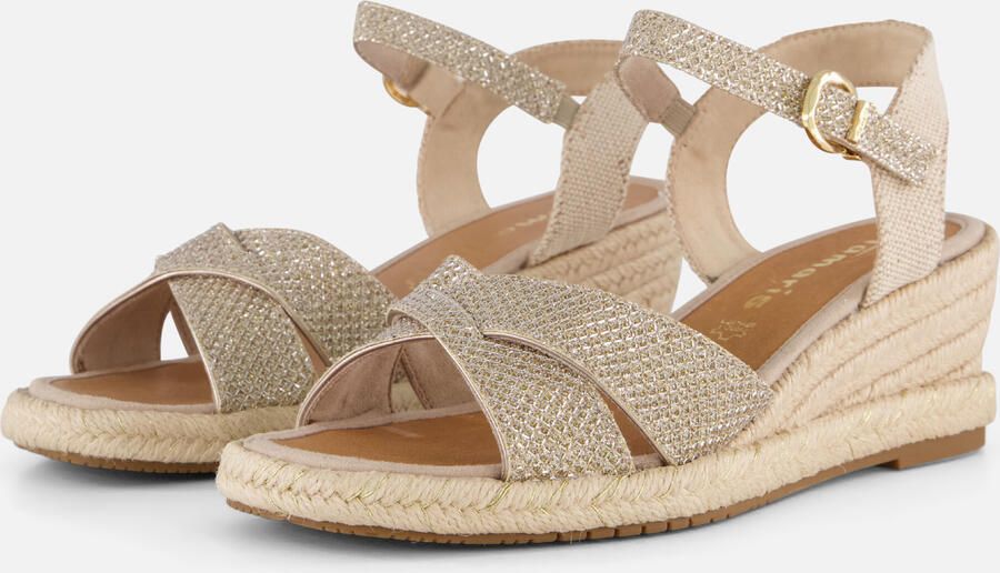 Tamaris Slippers plateau zomerschoen pantoffels in monochrome look - Foto 7