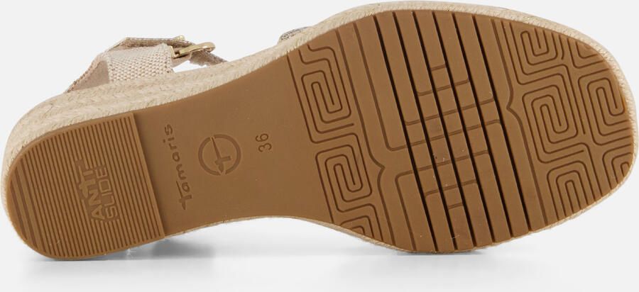 Tamaris Slippers plateau zomerschoen pantoffels in monochrome look - Foto 10