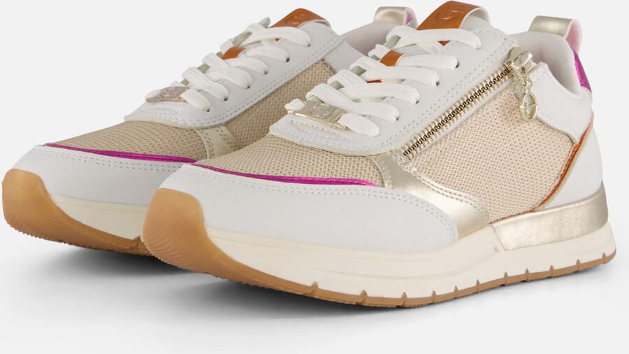 Tamaris Sneakers met sleehak Almina vrijetijdsschoen halfschoen in smalle vorm vegan verwerking - Foto 4
