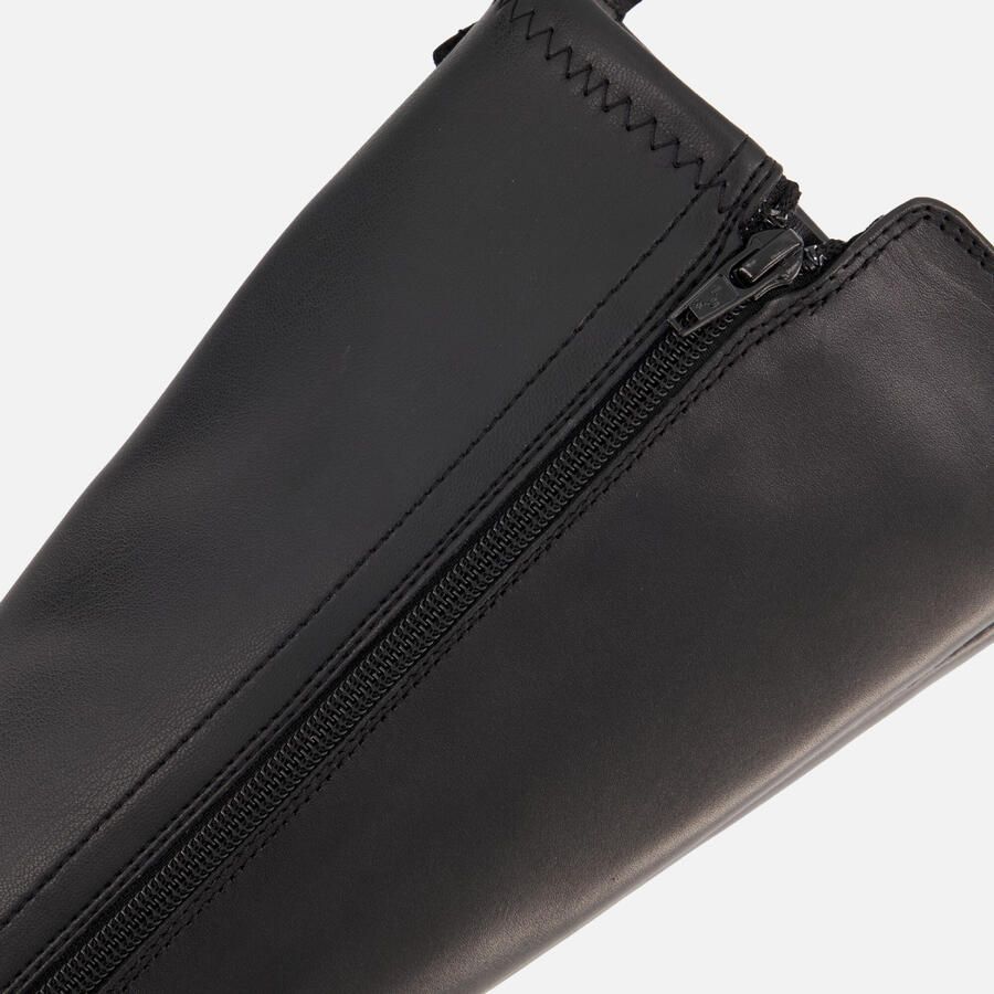 Tamaris Laarzen blokhak lange laars met stretchfunctie op de schacht