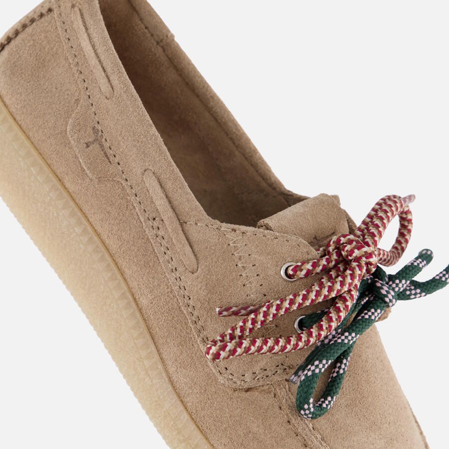Tamaris Bootschoen Instapper beige Suède - Foto 2