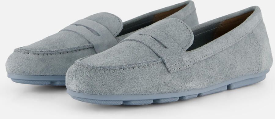 Tamaris leren instapschoenen 1-24203-46-812 Dames Schoenen Lage schoenen Lichtblauw - Foto 2