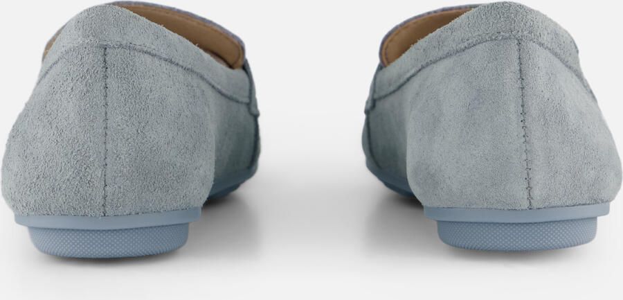 Tamaris leren instapschoenen 1-24203-46-812 Dames Schoenen Lage schoenen Lichtblauw - Foto 4