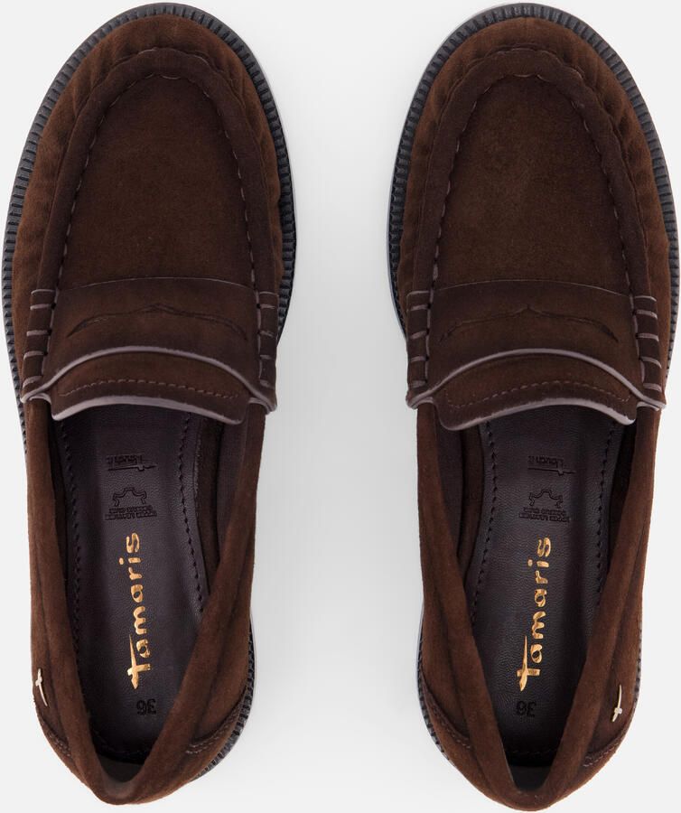 Tamaris Loafers van echt rundleer - Foto 2