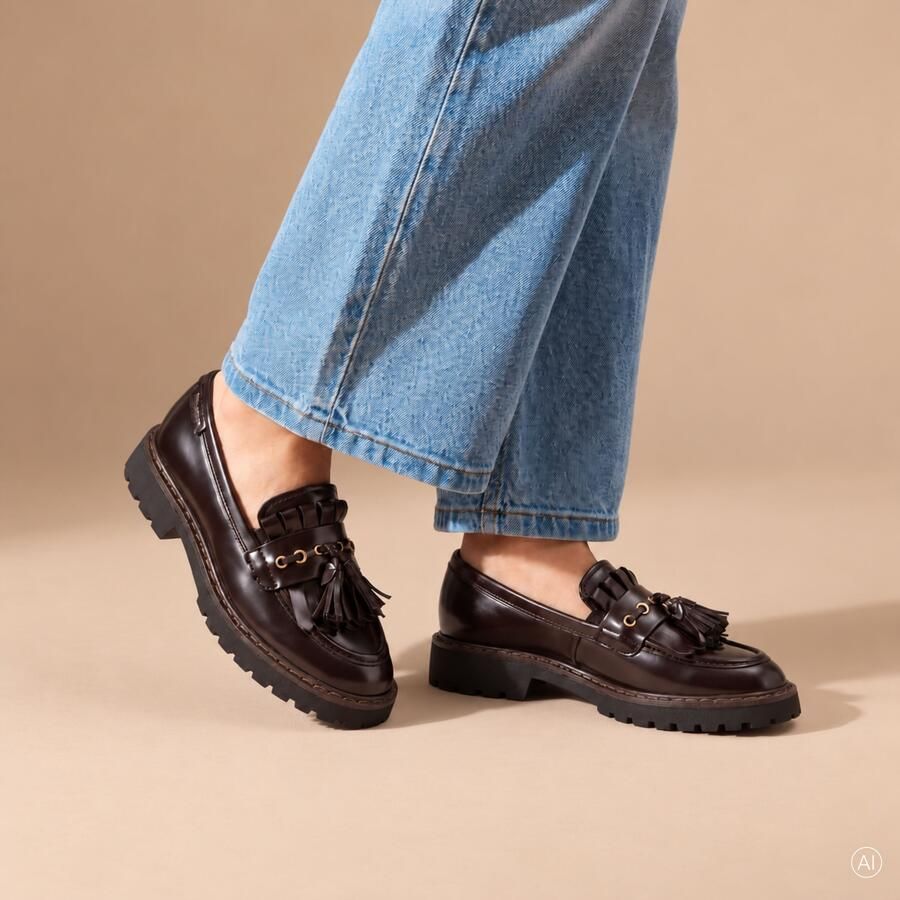Tamaris Core Dames Loafers MOCCA