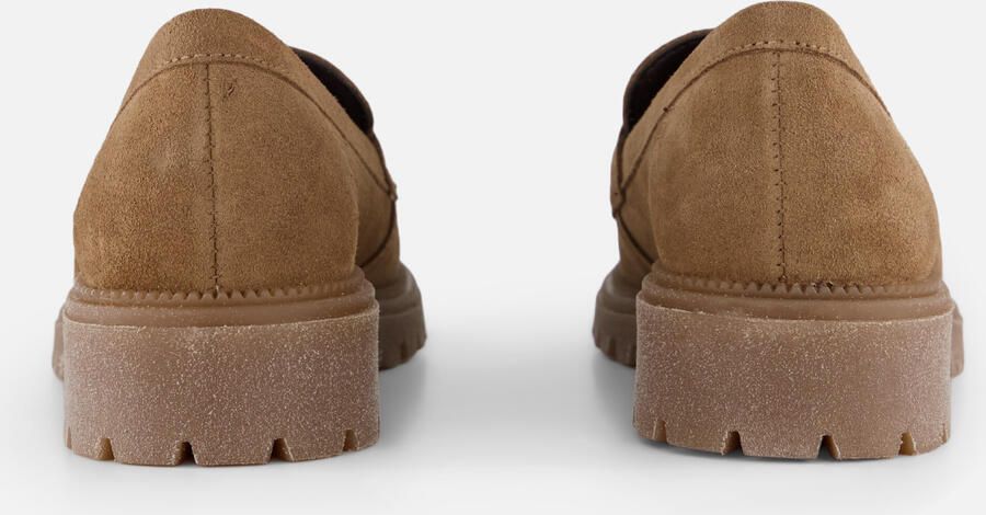 Tamaris dames leren instapschoenen 1-24300-45 300 Dames loafers lage schoenen bruin - Foto 3