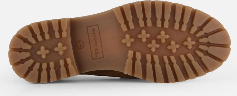 Tamaris dames leren instapschoenen 1-24300-45 300 Dames loafers lage schoenen bruin - Foto 5
