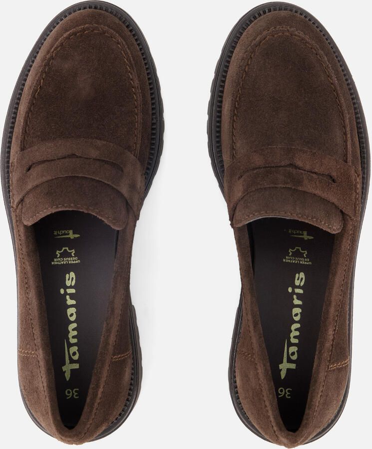 Tamaris Instappers blokhak loafer zakelijke schoen met touch it-uitrusting - Foto 2