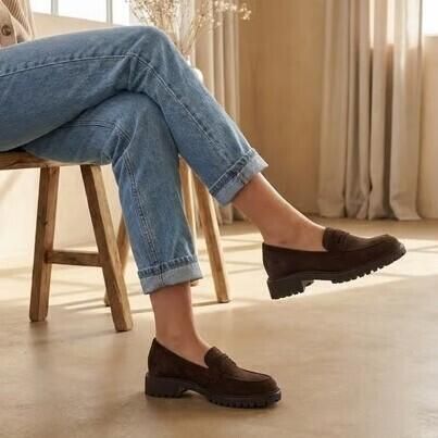 Tamaris Instappers blokhak loafer zakelijke schoen met touch it-uitrusting - Foto 8