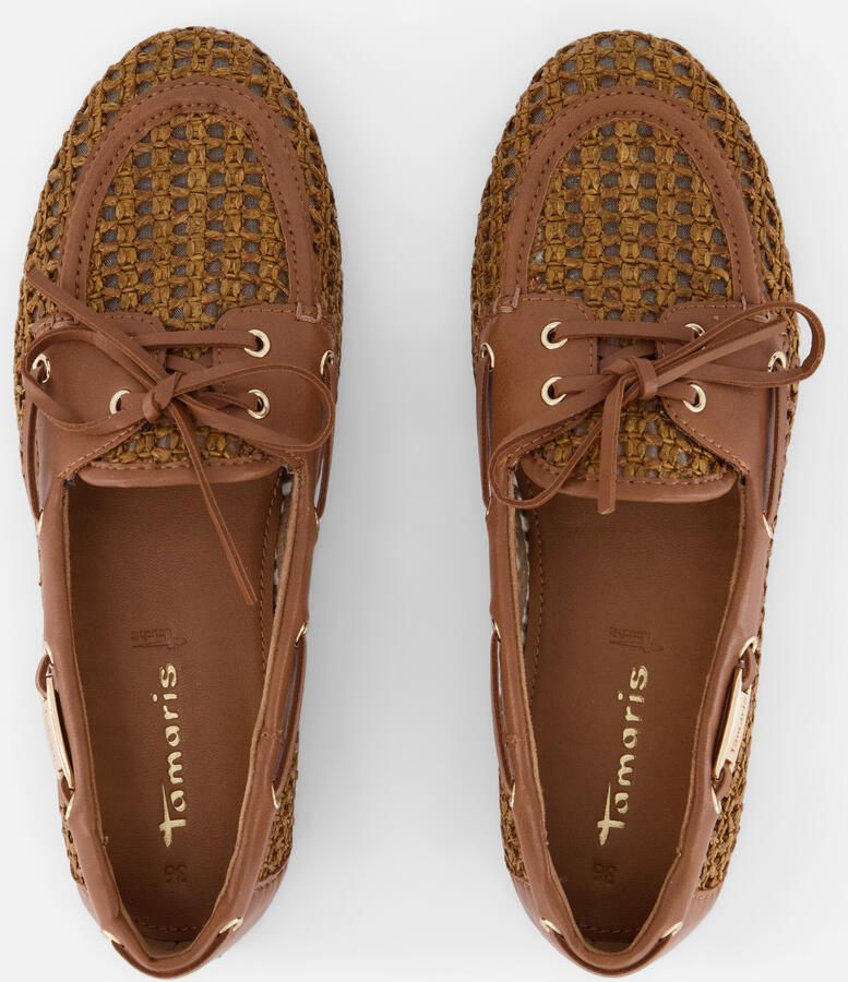 Tamaris damesballerina 1-23611-46 372 damesschoenen veganistisch bruin - Foto 2