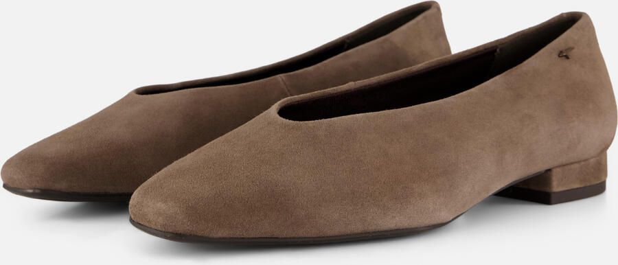 Tamaris Instappers taupe Suede - Foto 4