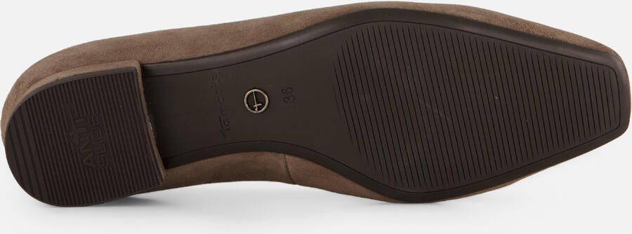 Tamaris Instappers taupe Suede - Foto 5