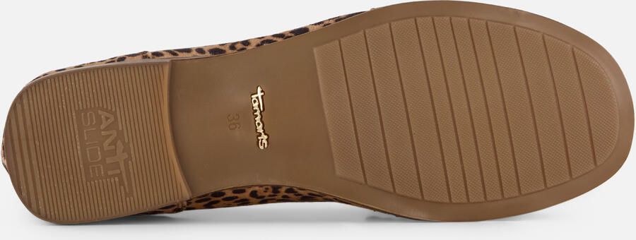 Tamaris Leopard Instappers beige Suède - Foto 4