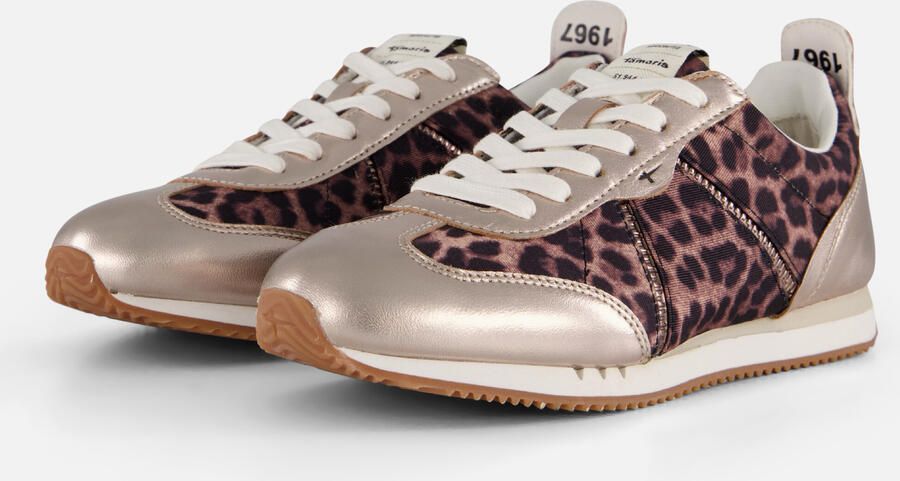 Tamaris Leopard Sneakers beige Textiel Dames - Foto 5