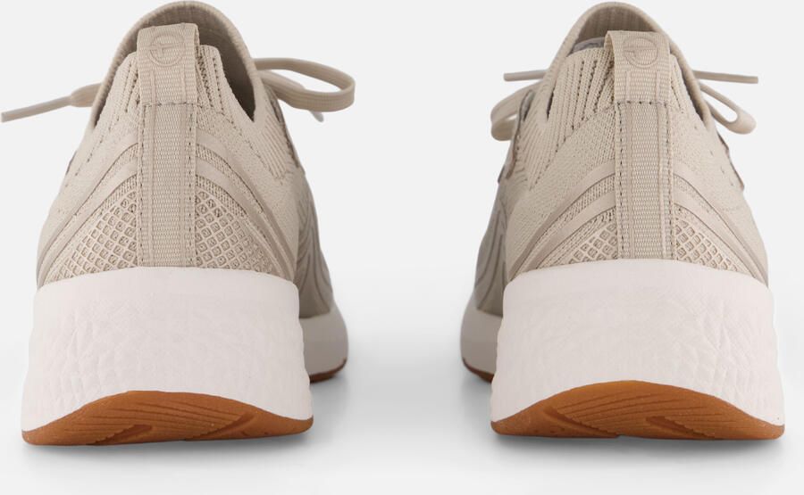 Tamaris Light Weight Sneakers beige Textiel - Foto 4