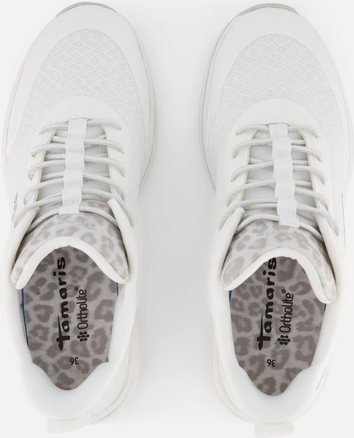Tamaris Light Weight Sneakers wit Textiel - Foto 2