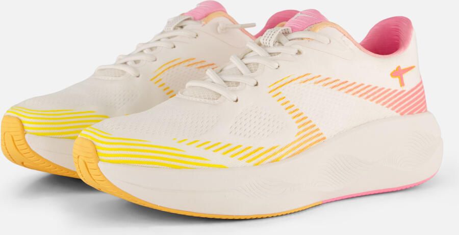 Tamaris Dames Sneaker Lage Sneakers Platform 1-23781-45-1B7 Wit Comb - Foto 6