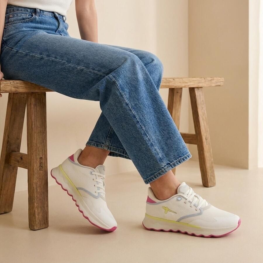 Tamaris Slip-on sneakers Nowana vrijetijdsschoen lage schoen slippers met ortholite-uitrusting - Foto 2