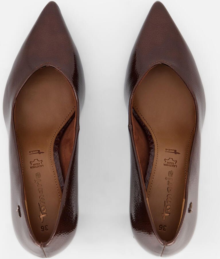 Tamaris Core Dames Pumps BROWN PATENT - Foto 2