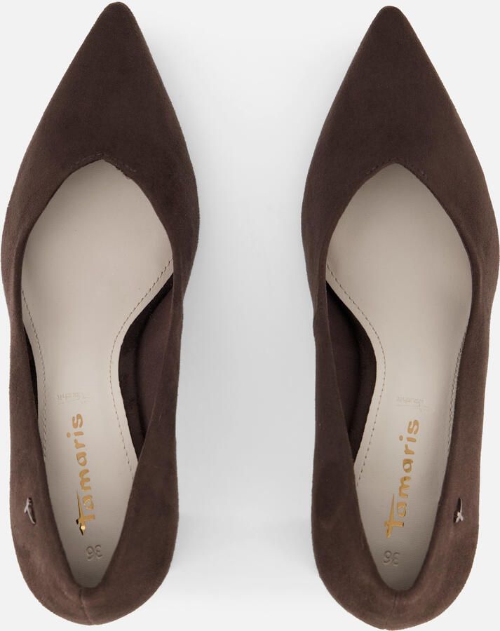 Tamaris Pumps mocca bruin Suède - Foto 3