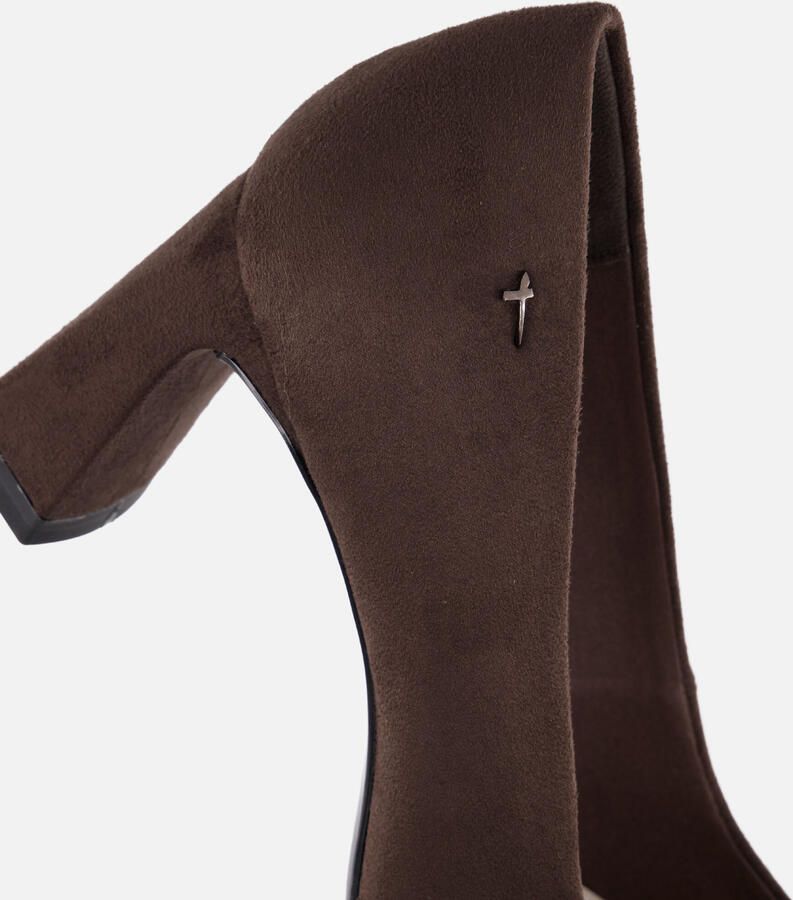 Tamaris Pumps mocca bruin Suède - Foto 2