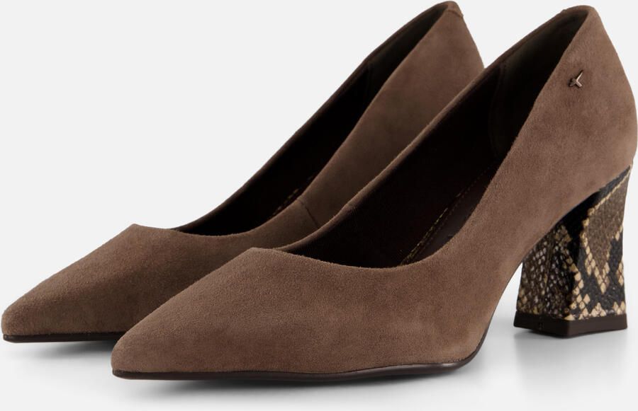 Tamaris Pumps met velourslook - Foto 4