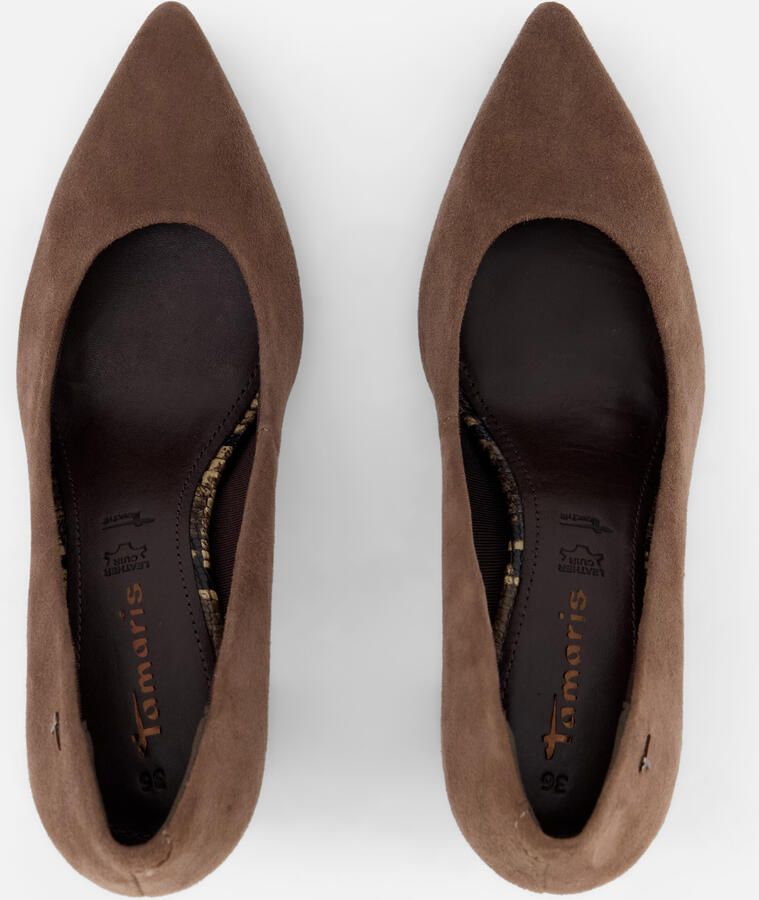 Tamaris Pumps met velourslook - Foto 2
