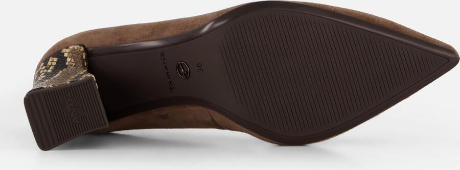 Tamaris Pumps met velourslook - Foto 5