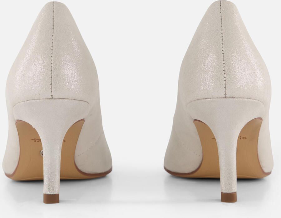 Tamaris Pumps zilver Leer Dames - Foto 4