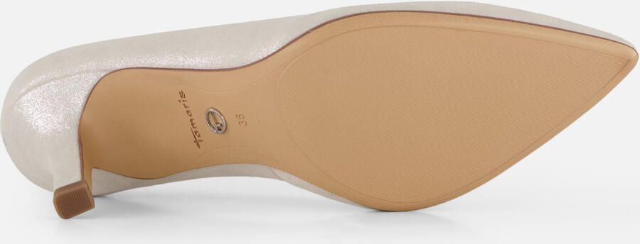 Tamaris Pumps zilver Leer Dames - Foto 5