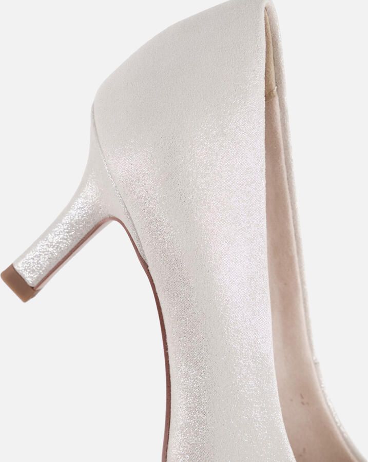 Tamaris Pumps zilver Leer Dames - Foto 3