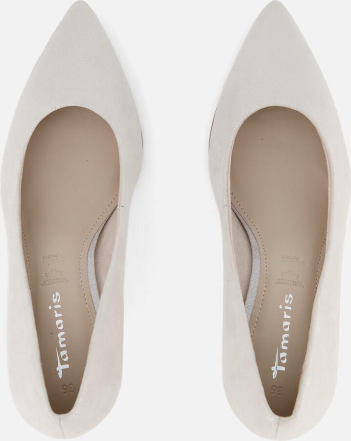 Tamaris Pumps zilver Leer Dames - Foto 3