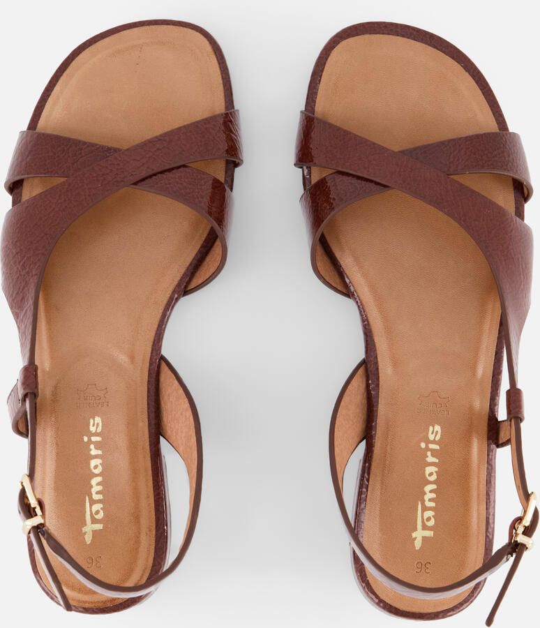 Tamaris Sandalen bruin Synthetisch - Foto 4