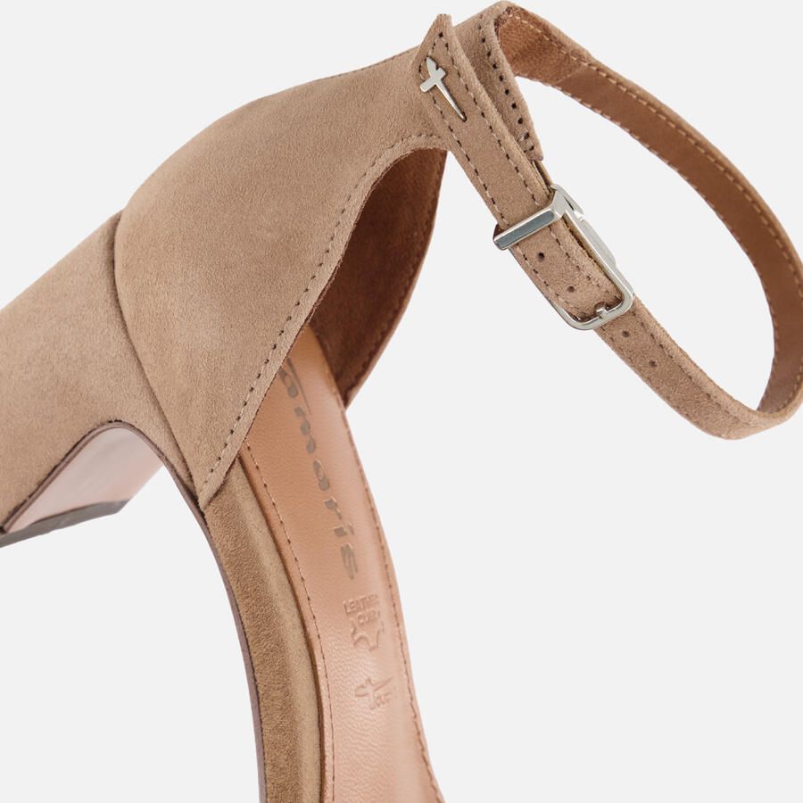 Tamaris Sandalen Met Hak beige Synthetisch - Foto 3
