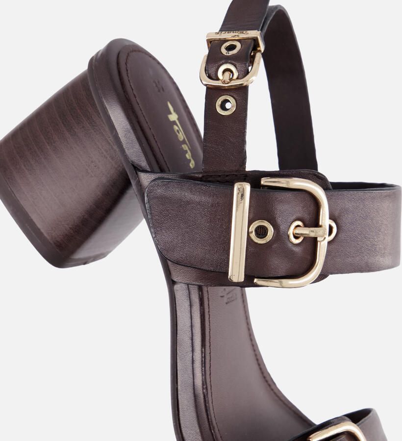 Tamaris Sandalen met hakken 28354-46-304 Mocca - Foto 3