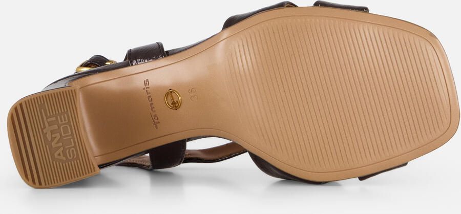 Tamaris Sandalen Met Hak bruin Synthetisch - Foto 6