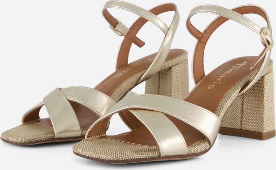 Tamaris Moderne elegante sandalen met blokhak - Foto 6