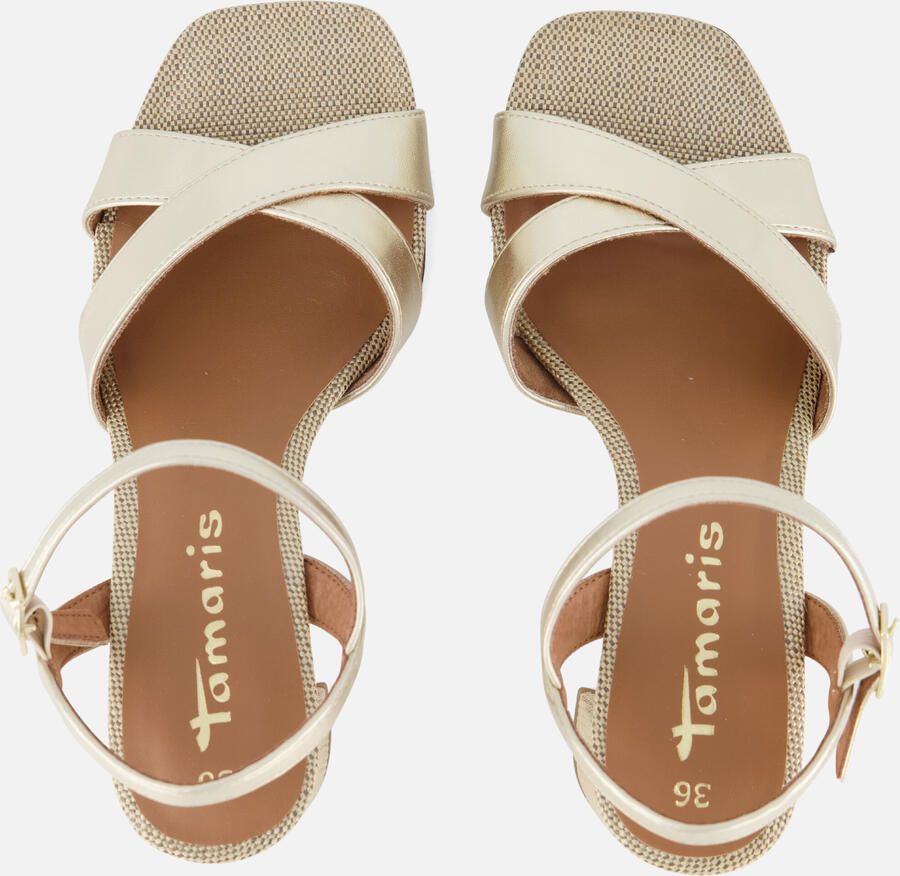 Tamaris Moderne elegante sandalen met blokhak - Foto 5