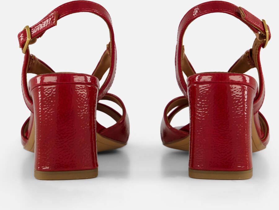 Tamaris Sandalen Met Hak rood Synthetisch - Foto 4