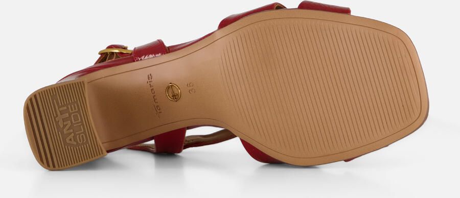 Tamaris Sandalen Met Hak rood Synthetisch - Foto 6
