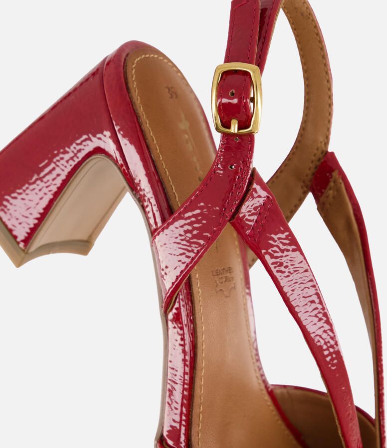 Tamaris Sandalen Met Hak rood Synthetisch - Foto 3