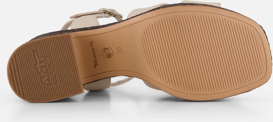 Tamaris Rieker Haksandalen wit Suède - Foto 5