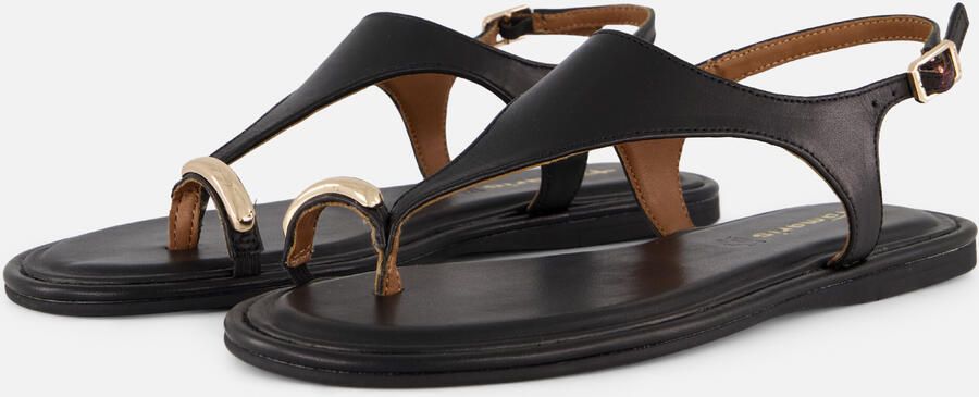 Tamaris Platte sandalen 12814246003BLK