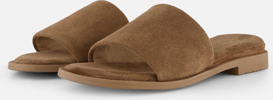 Tamaris Slippers bruin Suède