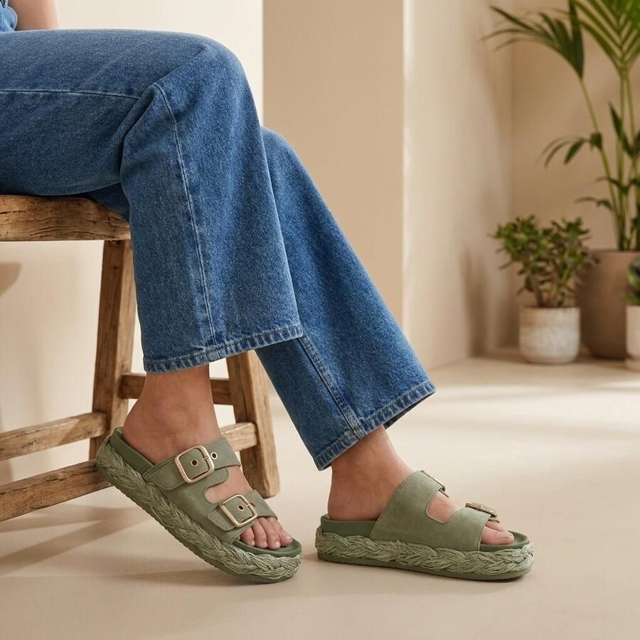 Tamaris Slippers plateaus zomerschoen strandschoen met voorgevormd voetbed